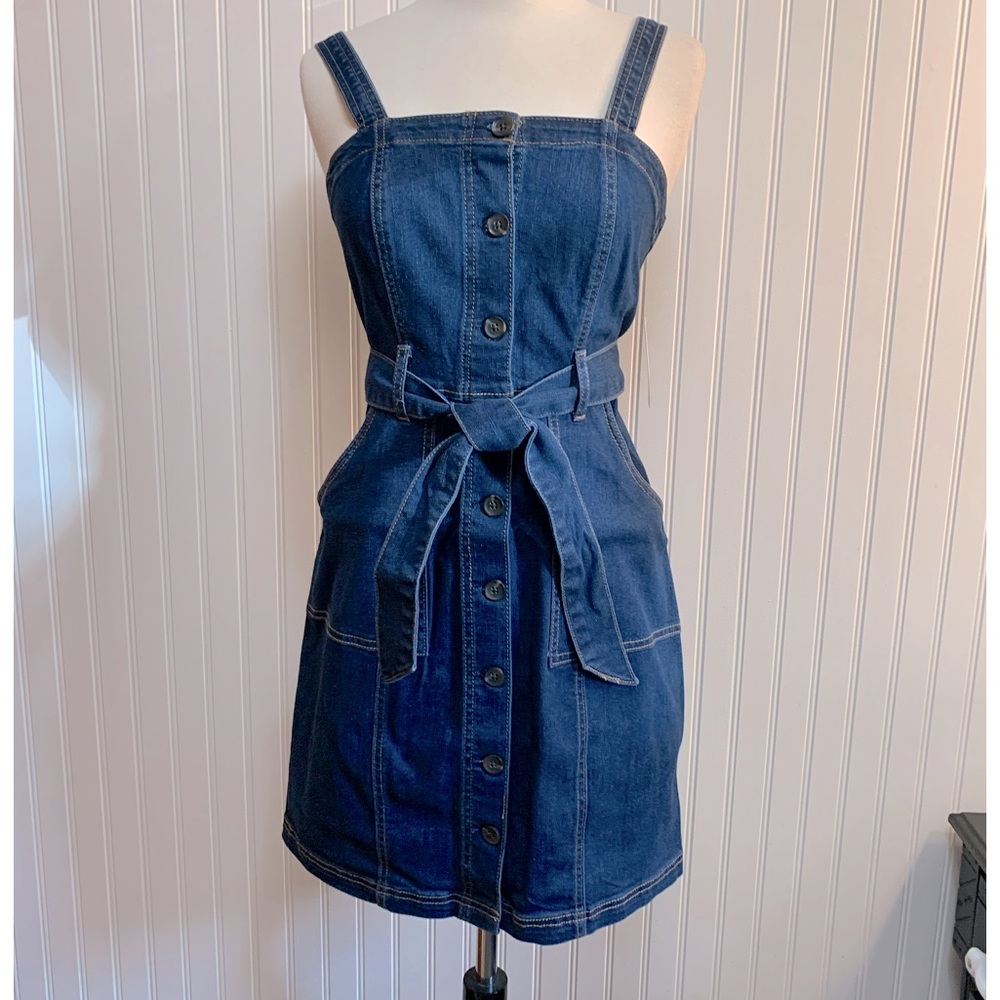Denim Jumpers in various junior sizes